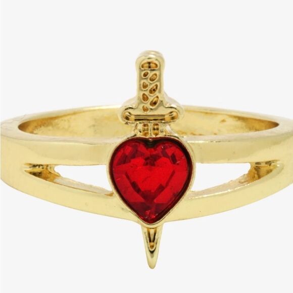 American Horror Story Heart Sword Ring. NWT. - Picture 1 of 7